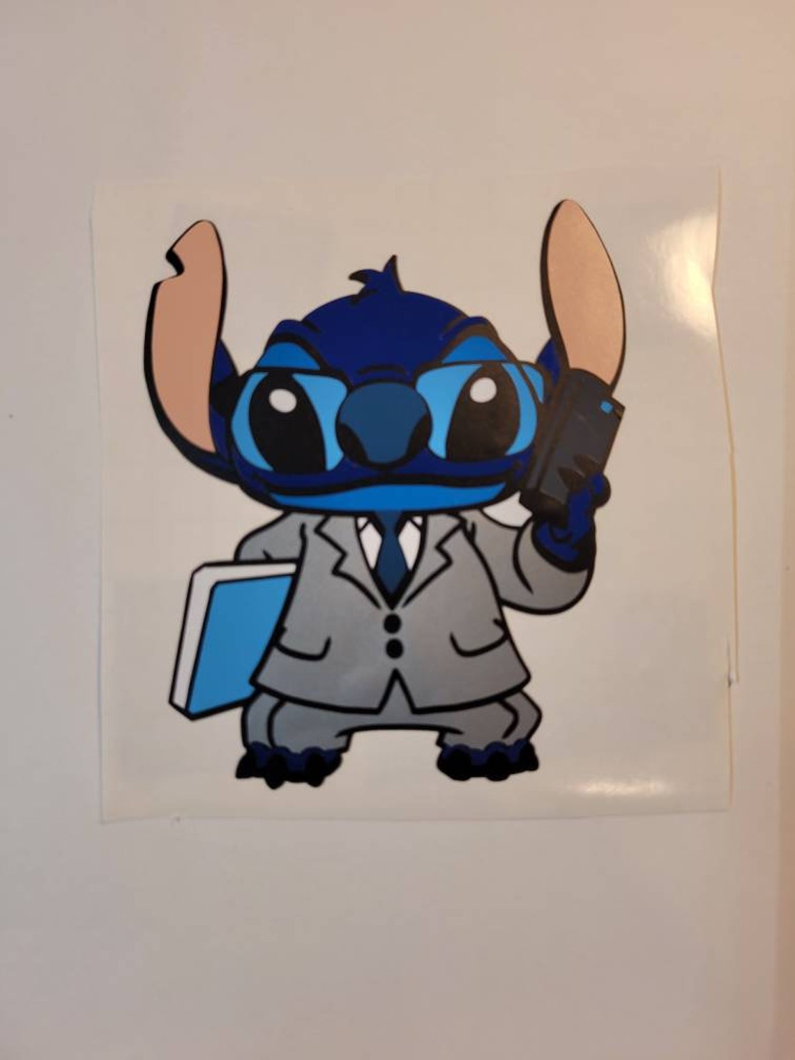Stitch Boss layered vinyl decal Etsy