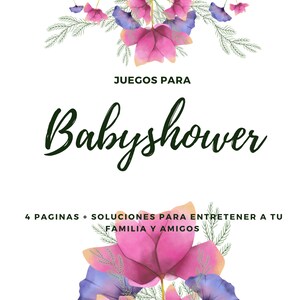 Giochi per Babyshower