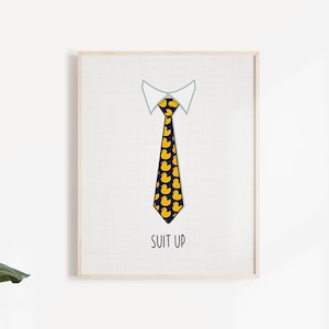 HIMYM digital art: Duck Tie How I met Your Mother wall art