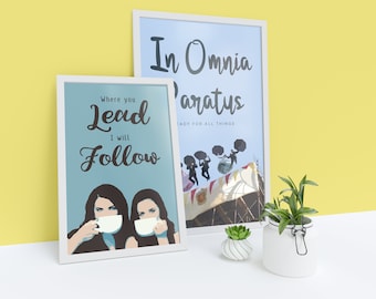In Omnia Paratus Poster Etsy In Omnia Paratus Poster Etsy