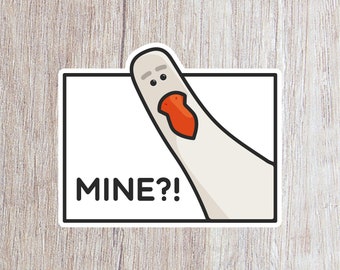 Mine? seagull printable SVG/PNG design