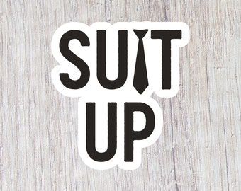 How I Met Your Mother printable design: Suit Up