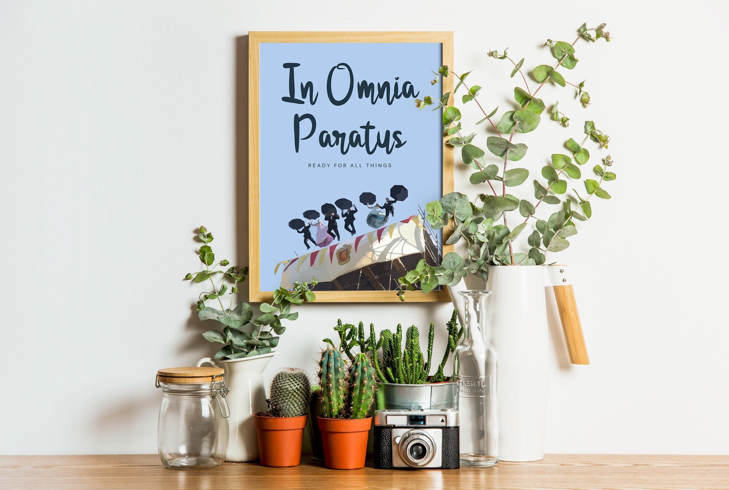 Gilmore Girls Printible In Omnia Paratus Gilmore Girls Etsy