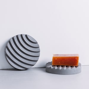 Concrete Soap Dish