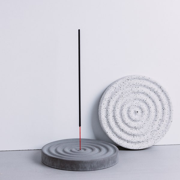 Incense Holder Concrete Etsy
