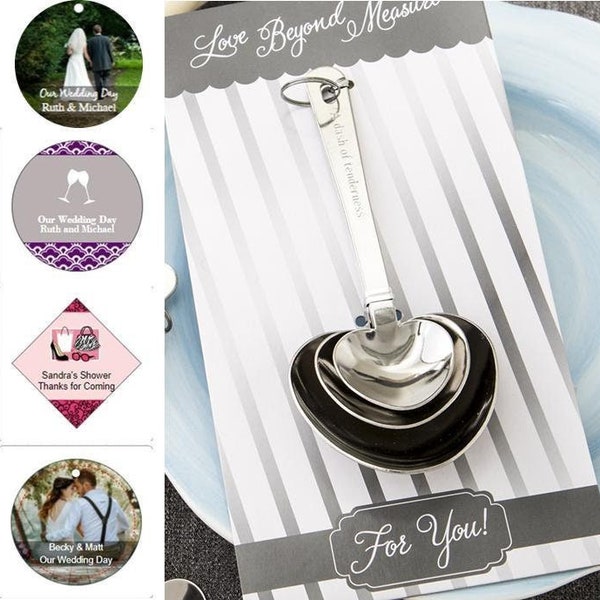 Measuring Spoons for Wedding Favors Etsy