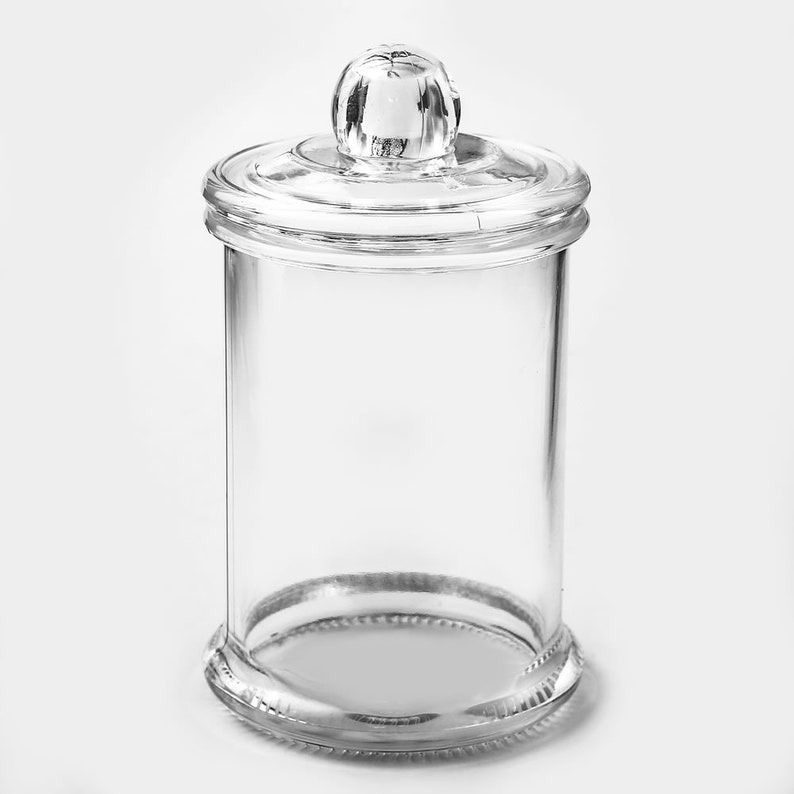 30400 Perfectly Plain Clear Acrylic Apothecary Jar With Lid Etsy