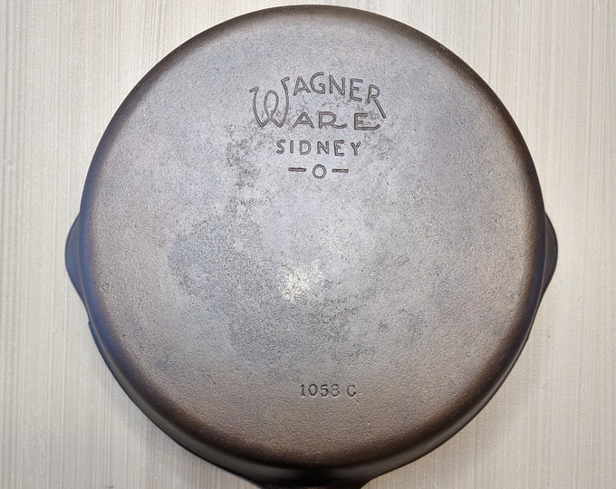 Vintage Wagner Ware Sidney O Cast Iron Pan Skillet 8 Fully Etsy