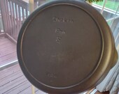 Vintage Iron Mountain by Griswold Cast Iron 8 Chicken Pan Deep Skillet With Lid Fully Cleaned and Seasoned