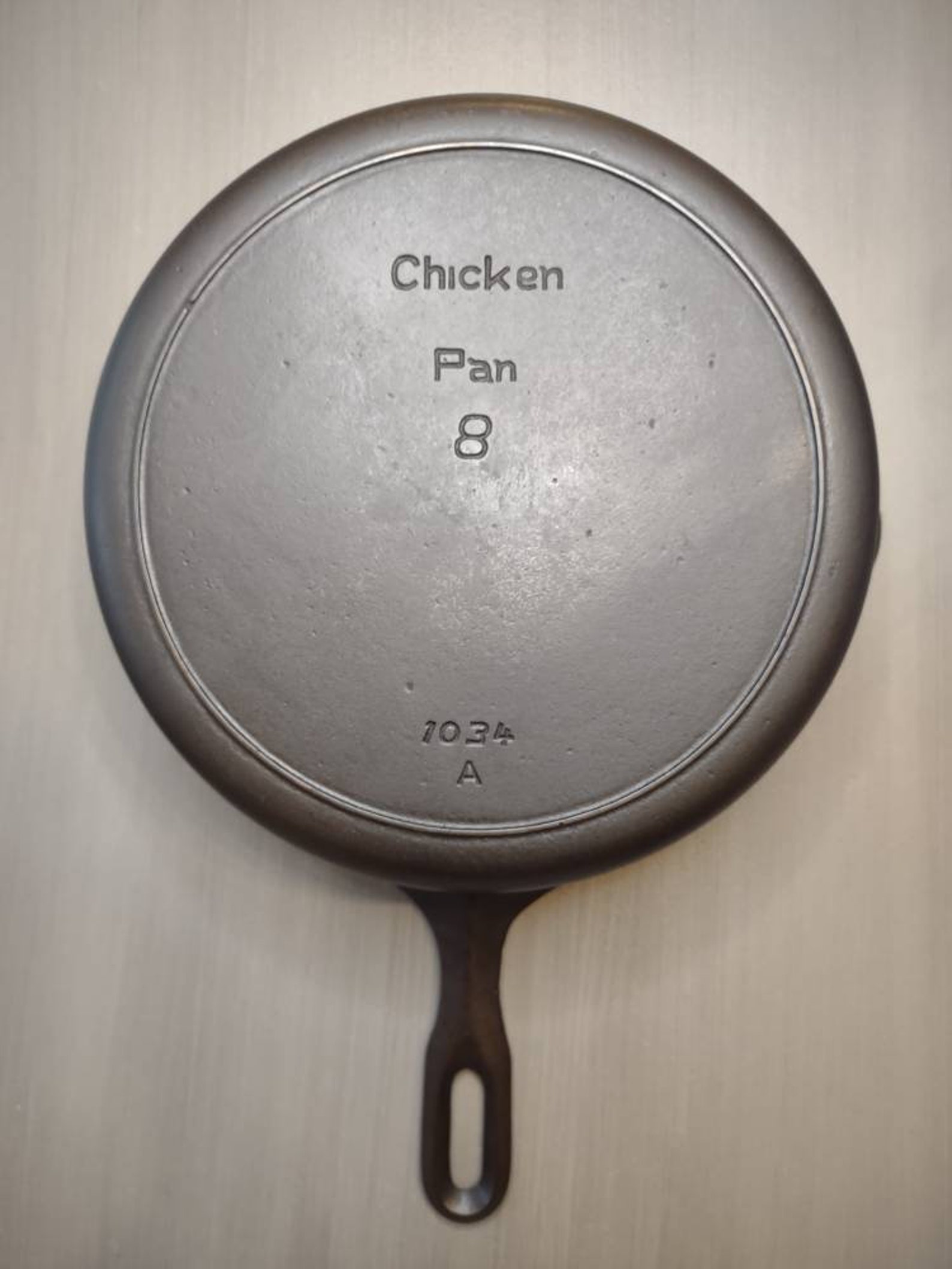 Vintage Iron Mountain by Griswold Cast Iron 8 Chicken Pan Etsy