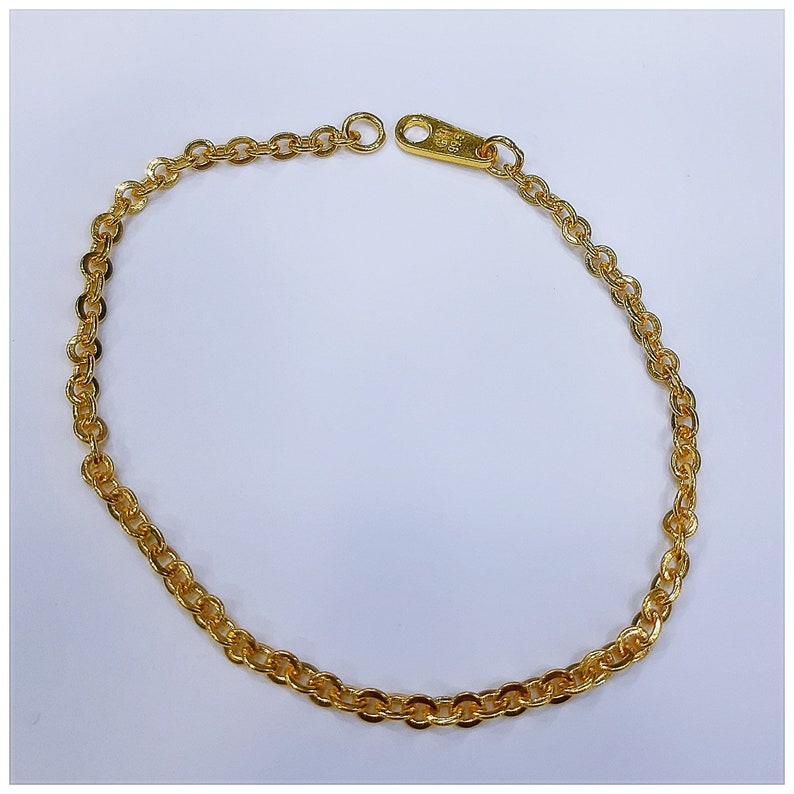 24k Gold Bracelet Pure Gold Bracelet Etsy