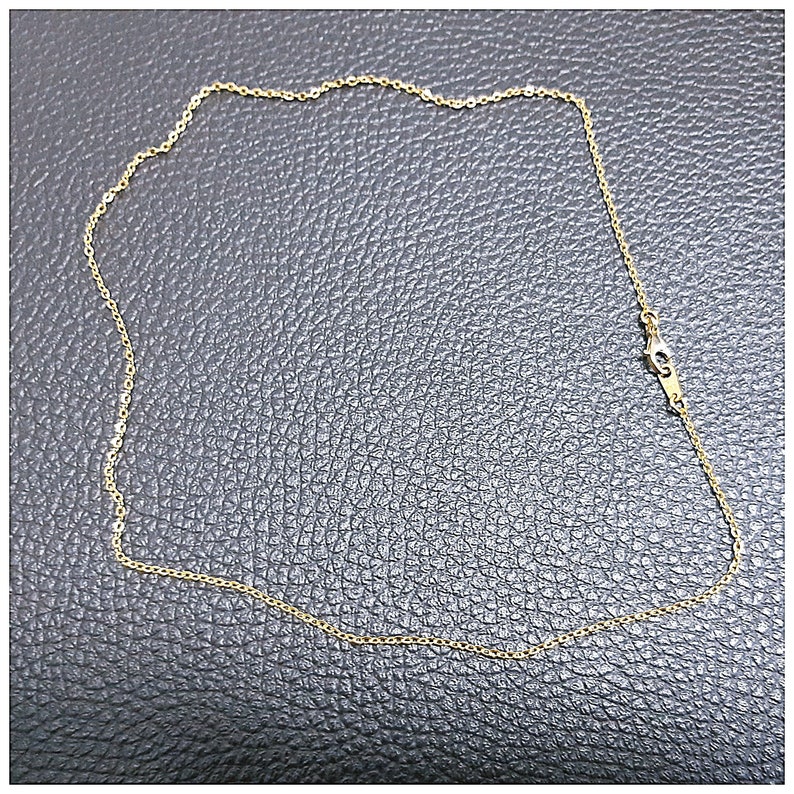 24k Pure Gold Necklace Chain Etsy