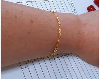 24k Gold Bracelet - Etsy