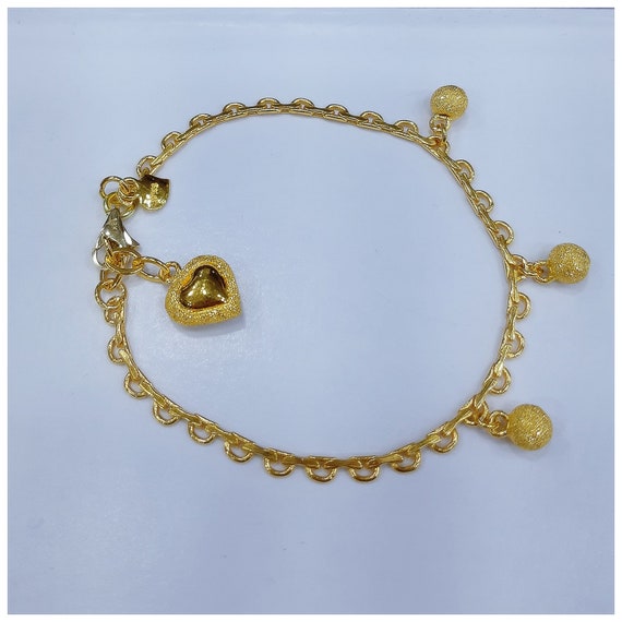 24k Gold Ethiopian Bracelet Set For Women, Perfect For Dubai Weddings,  African Arab Jewelry, Bangle Bracelets With Charms Girls, And India Gifts  From Fawnirby, $12.79 | DHgate.Com