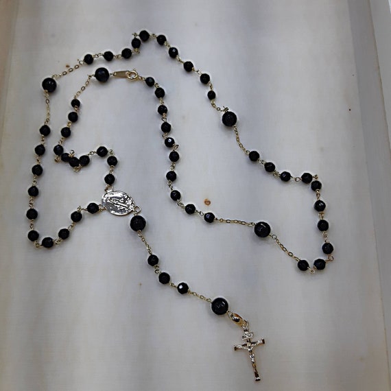 Black tourmaline rosary deals