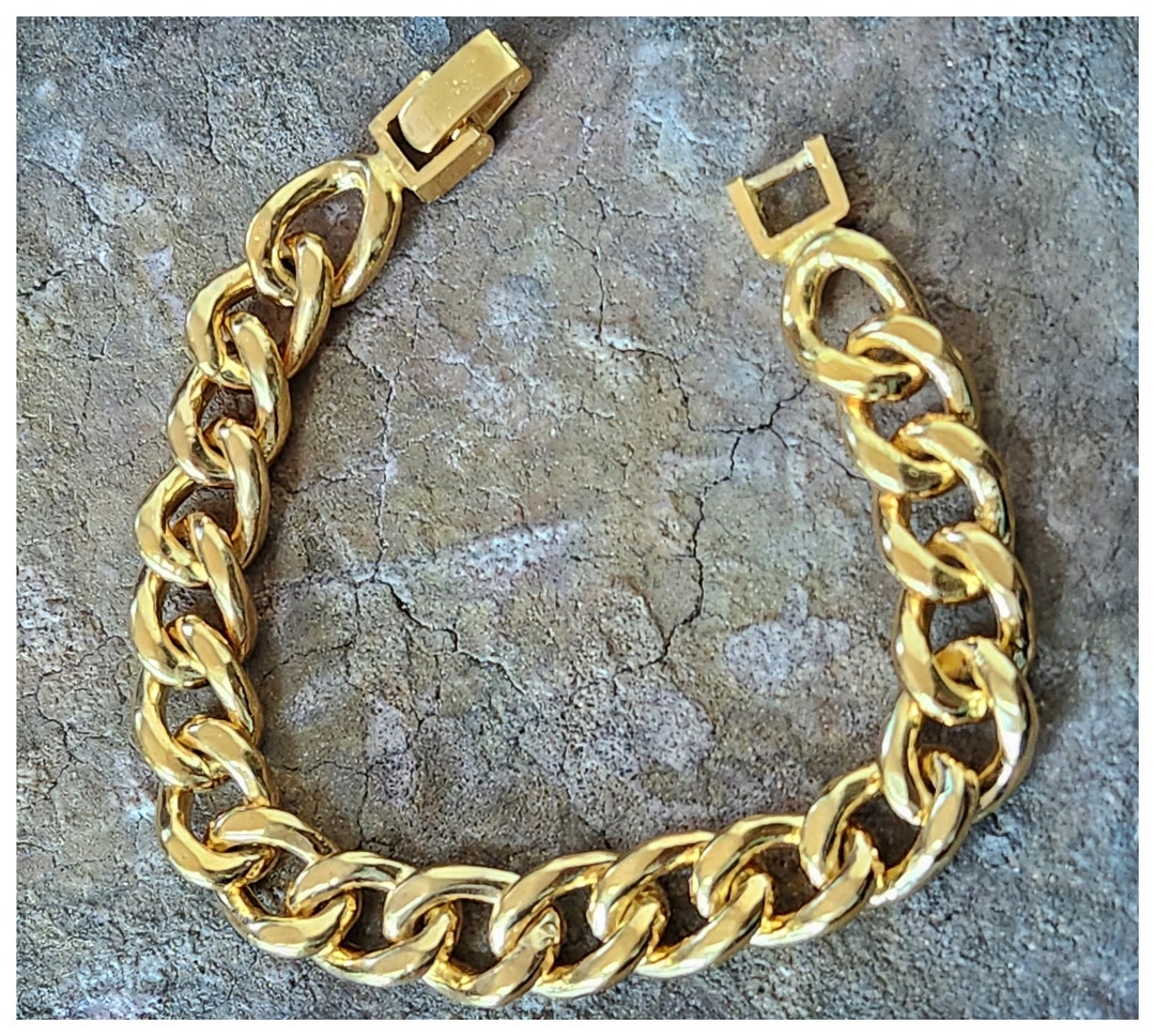 Exclusive 24k Solid Gold Bracelet Handmade 84 Gram by Estherleejewel