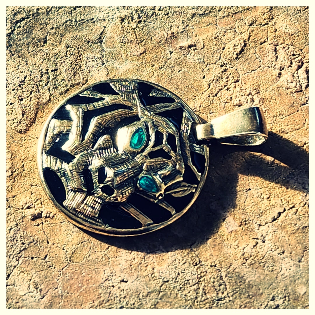 Unique 24k Solid Gold Tiger Pendant by Estherleejewel 999 Etsy