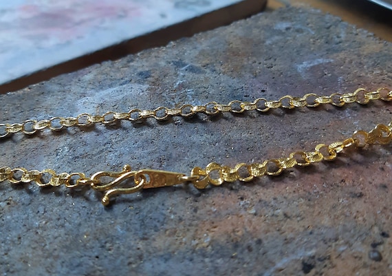 26 inch solid gold chain deals