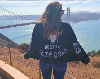 Custom Hand-painted Denim Jackets