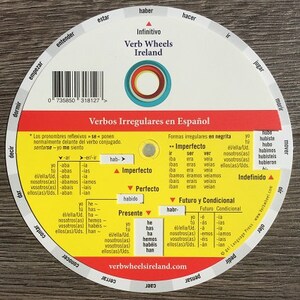 Rueda de verbos de bolsillo en español