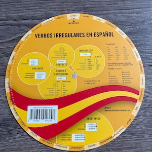 Spanish Verb Wheel