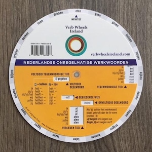 Dutch Verb Wheel