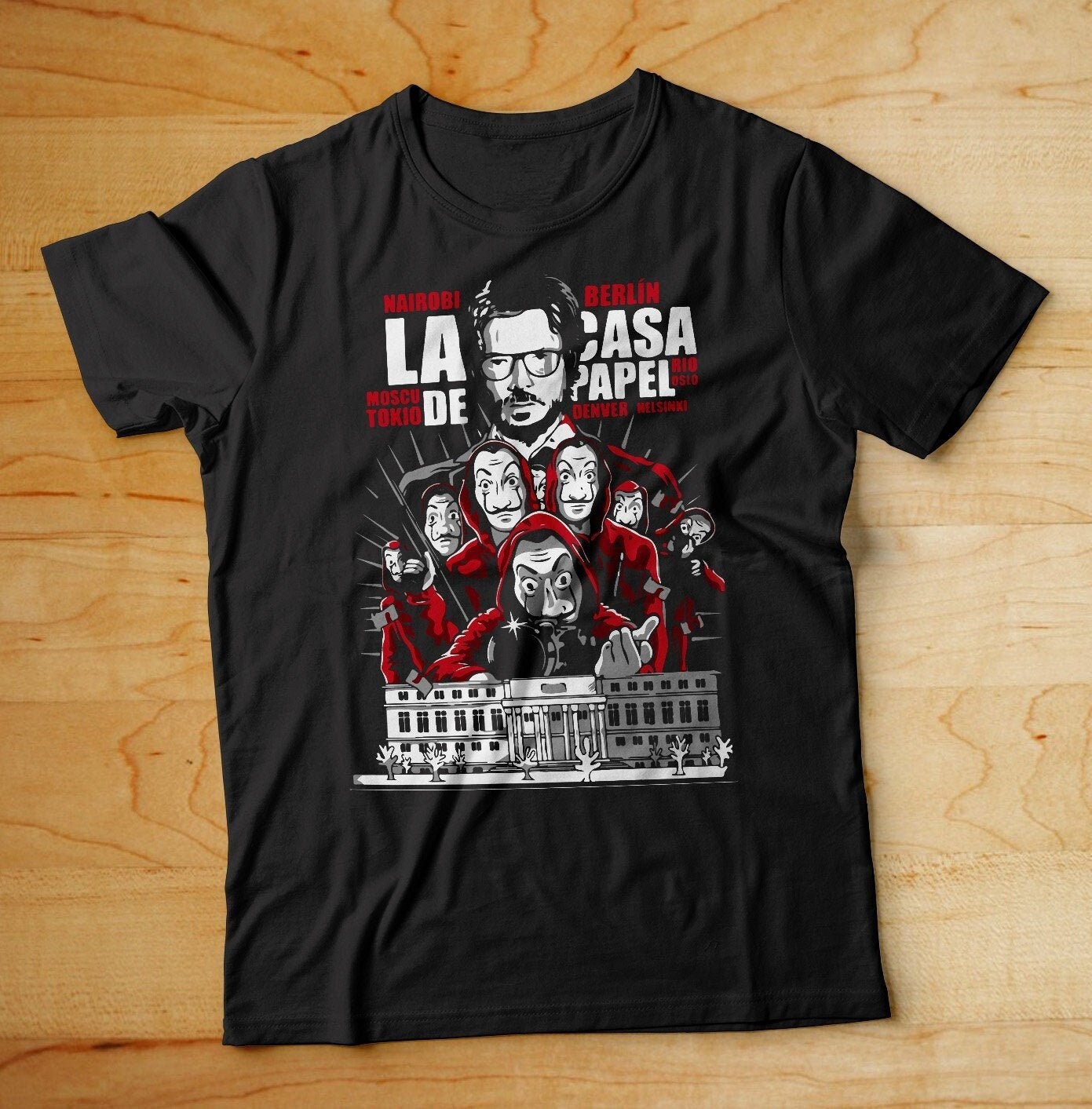 Money Heist shirt, La Casa de Papel Shirt
