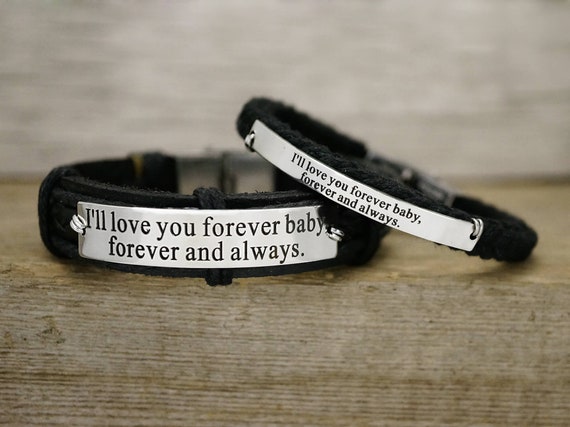 Couples promise hotsell bracelets