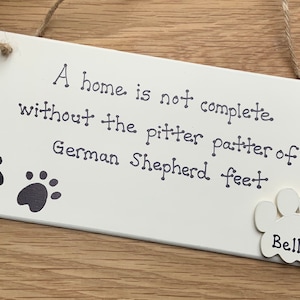 German Shepherd Personalise Gift, for German Shepherd Owner, German Shepherd Lover