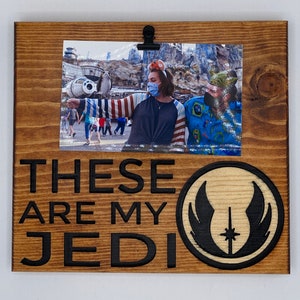 These are my Jedi Star Wars 4inx6in Picture Holder Frame