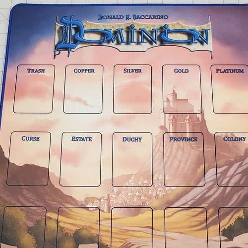 Official Dominion Play Mat / Gripmat 24 X 16 Etsy