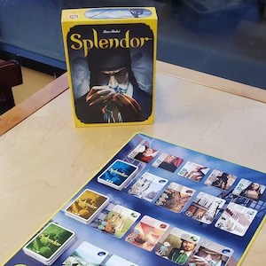 Splendor 24x16 GripMat / Play mat with stitched edging  Unofficial Upgrade