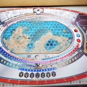 Terraforming Mars 30" x 66" Oval GIGA Mat