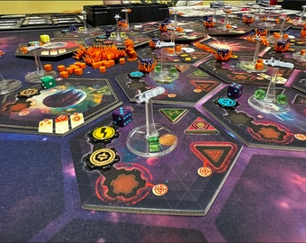 VoidFall Play Mat with Stitched edging  Unofficial Upgrade
