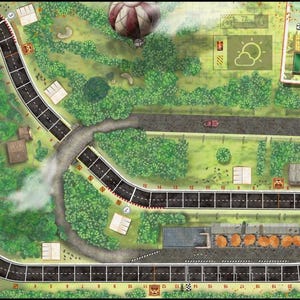 Le Mans Circle & Monza 62-65 Titel Doppelseitig Heat: Pedal zum Metall 34,75 "x 20,5" Spielmatte Inoffizielle Upgrade