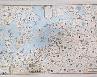 Baltic Empires: The Northern Wars from 1558 to 1721 34" x 22" GripMat / Play mat with stitched edging  Official Upgrade