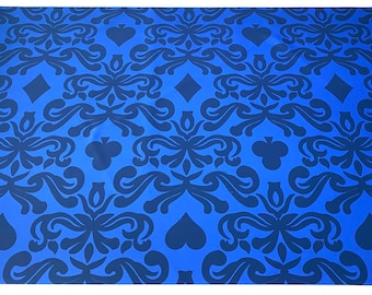 Blue Poker Table mat / Card Mat  Multiple sizes! Perfect for Card games, Miniatures, RPGs and Table top gaming!