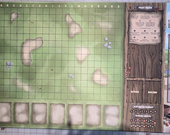 Townsfolk Tussle Play mat / GripMat 20" x 37"