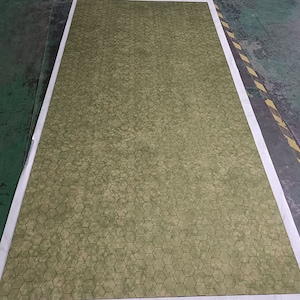 1.75" / 45 mm Hex Grassland Spielmatte / GripMat Mehrere Größen! Perfekt für Miniaturen, RPGs und Tabletop-Gaming!