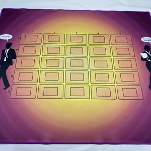 CODENAMES 'XXL' 30" x 36" GripMat / Play mat with stitched edging  Unofficial Upgrade