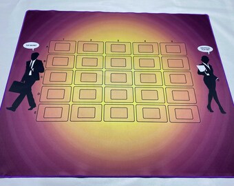 CODENAMES 'XXL' 30" x 36" GripMat / Tapete de juego con bordes cosidos Actualización no oficial