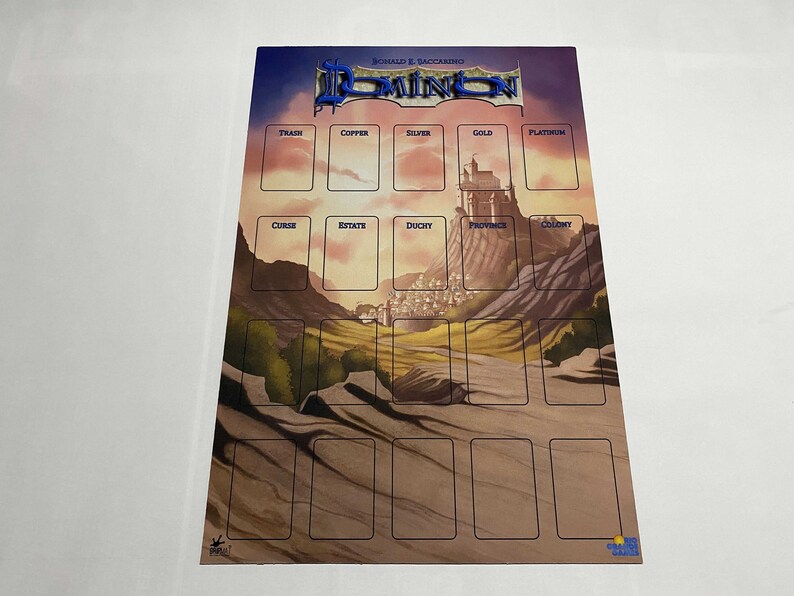 Official Dominion Play Mat / Gripmat 24 X 16 Etsy