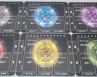 Précommande : jeu de 6 tapis de joueur Black Rose Wars