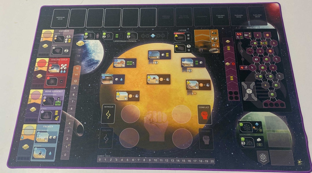 24 X 36 Dune Imperium Doublesided Immortality / Rise of IX