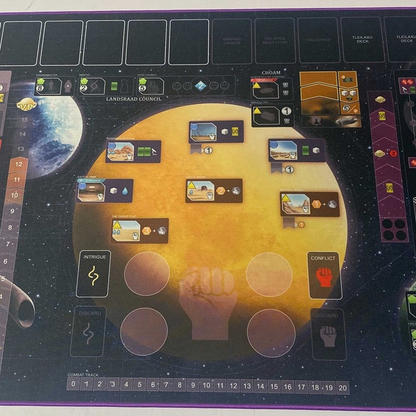 Dune Imperium Playmat Immortality Etsy