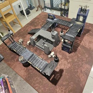 36" x 36" Star Wars Shatterpoint Matte: Vorgemessene Objektive zur Unterstützung von Sabotage Showdown und Never Tell Me The Odds."