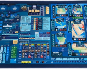 Précommande : tapis antidérapant tout compris Mr. President de luxe de 53 x 61 cm/tapis de jeu avec bordures cousues, mise à niveau officielle