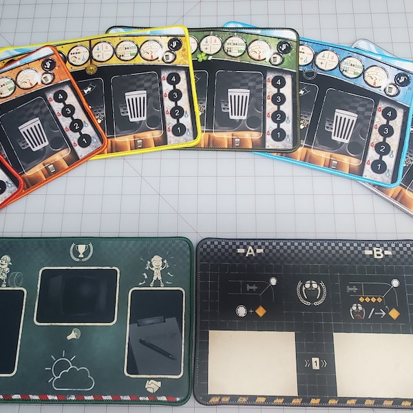 Pre-Order Heat: Pedal to the Metal 8 or 9 piece Player Mat Set