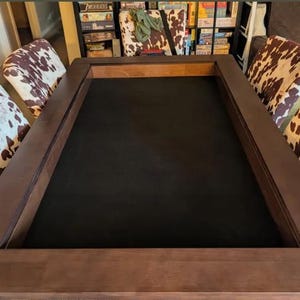 Schwarze Spielmatte / GripMat Mehrere Größen! Perfekt für Miniaturen, RPGs und Table Top Gaming!