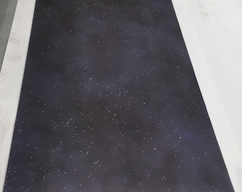 Blauwe Starfield-speelmat/gripmat, perfect voor Star Wars X-Wing of Armada